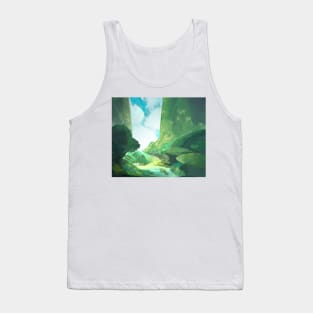 Green view Tank Top